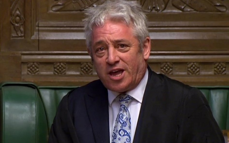 Spiker Izby Gmin John Bercow: Nikt z was nie jest zdrajcą