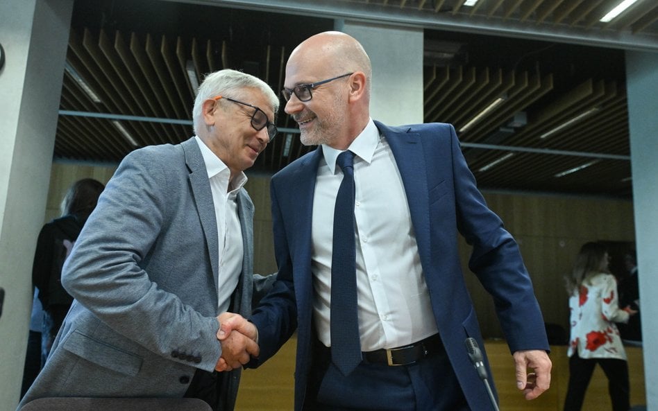 Maciej Berek (P) na posiedzeniu Komisji Sprawiedliwości i Praw Człowieka w Sejmie