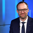 Gościem Andrzej Steca w Parkiet TV był Marek Dietl, prezes GPW. Fot. mat. prasowe