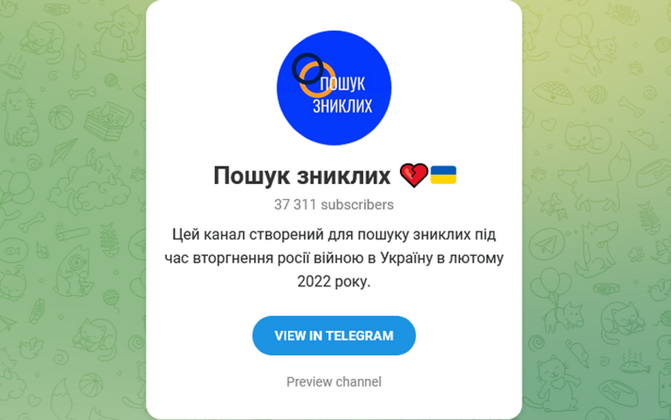 Telegram pomaga w odszukaniu osób zaginionycyh