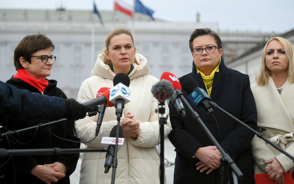 Posłanki opozycji zapewniały, że pierwsza dama podziela ich wątpliwości dotyczące projektu nowelizac