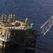 Platforma Petrobras na brazylijskim szelfie