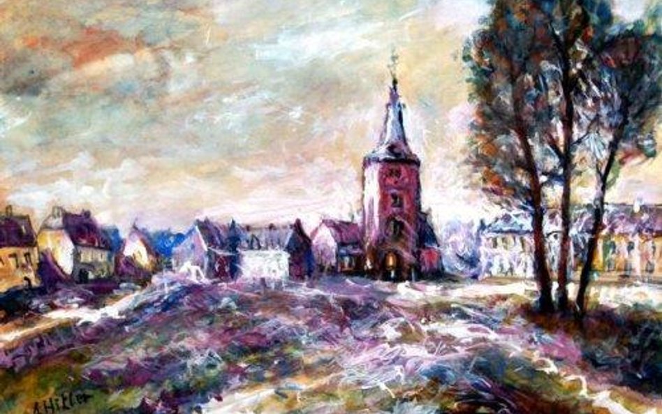 Kościół Preux-au-Bois, Adolf Hitler, akwarela, 1916-1918
