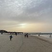 Plaża w Ustce 20 marca 2024 r.