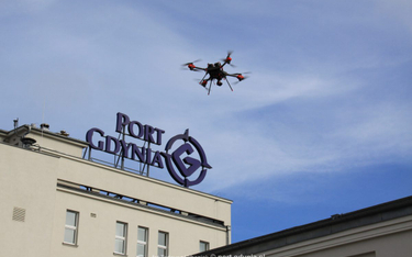 Drony strzegą portu w Gdyni