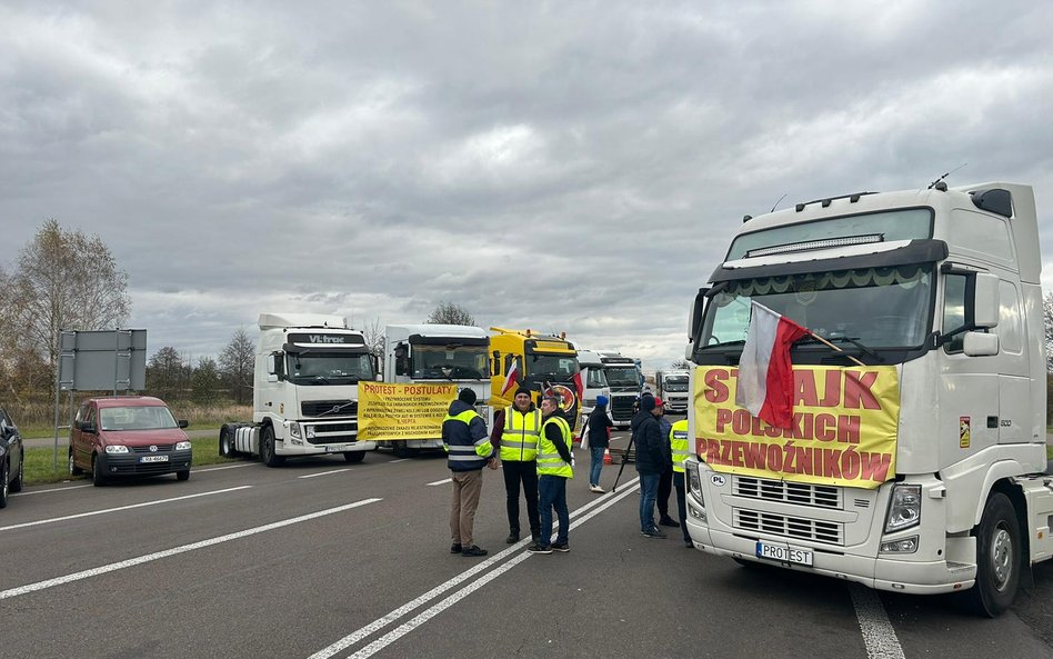 Politycy o możliwości rozwiązania protestu przewoźników na granicy z Ukrainą