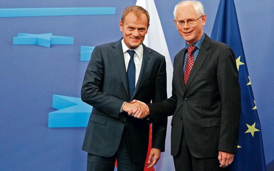 Premier Donald Tusk rozmawiał z przewodniczącym Rady Europejskiej Hermanem Van Rompuyem m.in. o refo