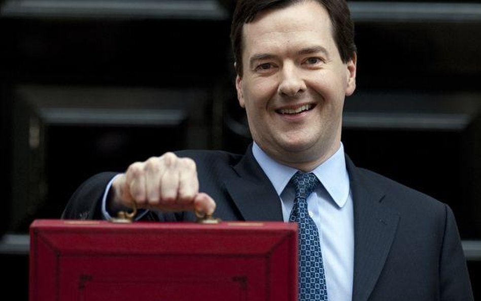Kanclerz skarbu George Osborne
