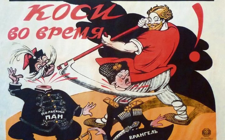 12 tys. zł to cena wywoławcza plakatu Wiktora Denisowa z czasów wojny polsko-bolszewickiej z 1920 r.