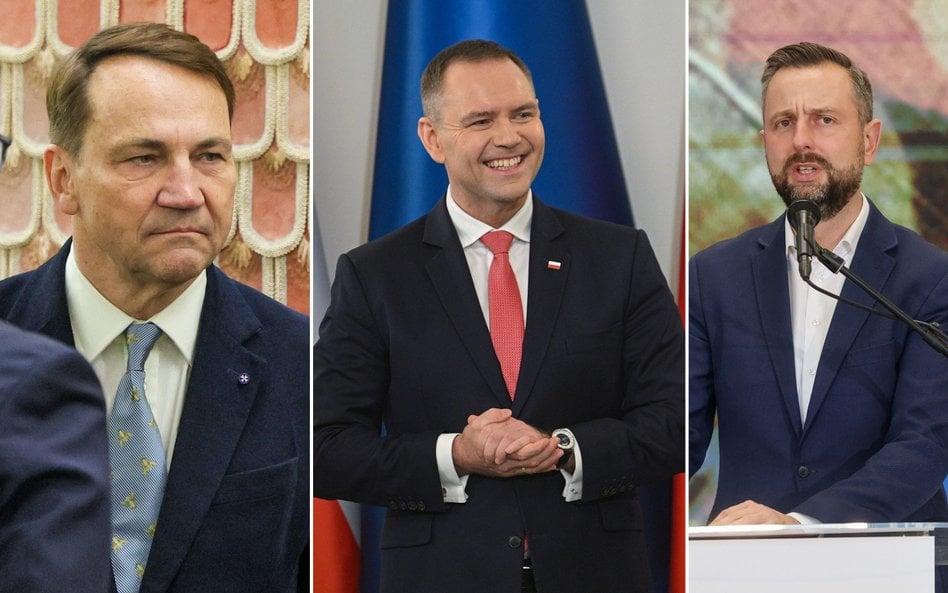 Radosław Sikorski, Karol Nawrocki, Władysław Kosiniak-Kamysz