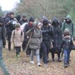 Imigranci na granicy Polski z Białorusią