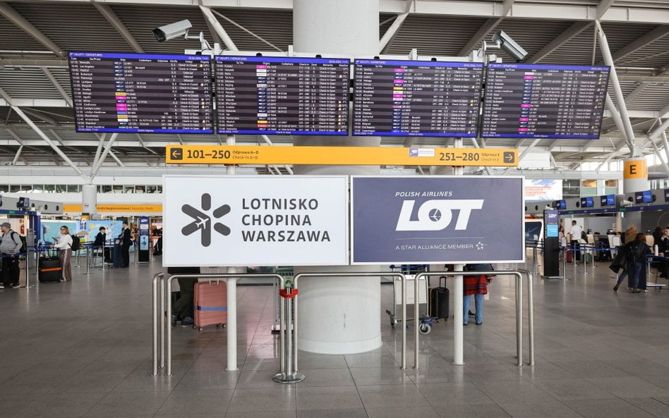 W marcu liczba pasażerów Lotniska Chopina wzrosła o 3,4 procent do prawie 1,8 miliona, licząc rok do