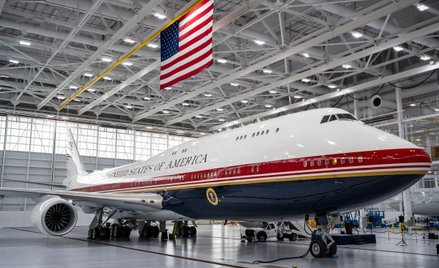 Boeing 747-8 podarowany Trumpowi przez Katar