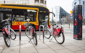 W stolicy mieszkańcy mają do dyspozycji 3355 rowerów i 337 stacji Veturilo