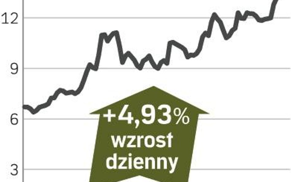Police drożeją na giełdzie