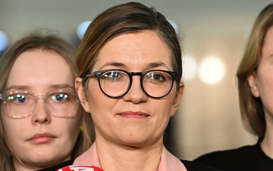 Magdalena Biejat, wicemarszałkini Senatu, kandydatka Lewicy na prezydenta Warszawy