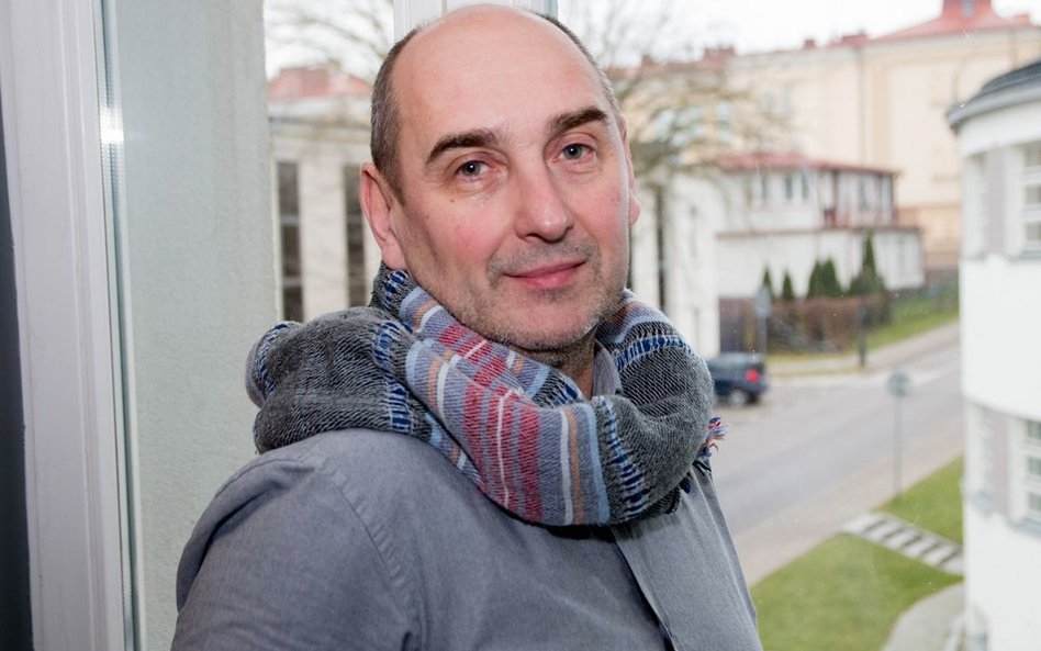 Sławomir Popławski, aktor Teatru im. Węgierki.
