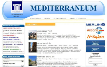 Mediterraneum upadło, 160 klientów za granicą