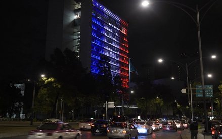 ...i siedziba meksykańskiego Senatu.