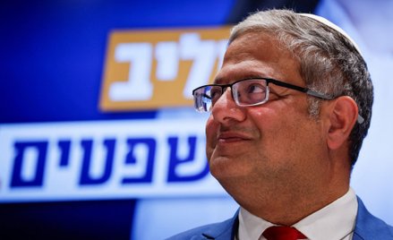 Izraelski minister bezpieczeństwa narodowego Itamar Ben Gwir