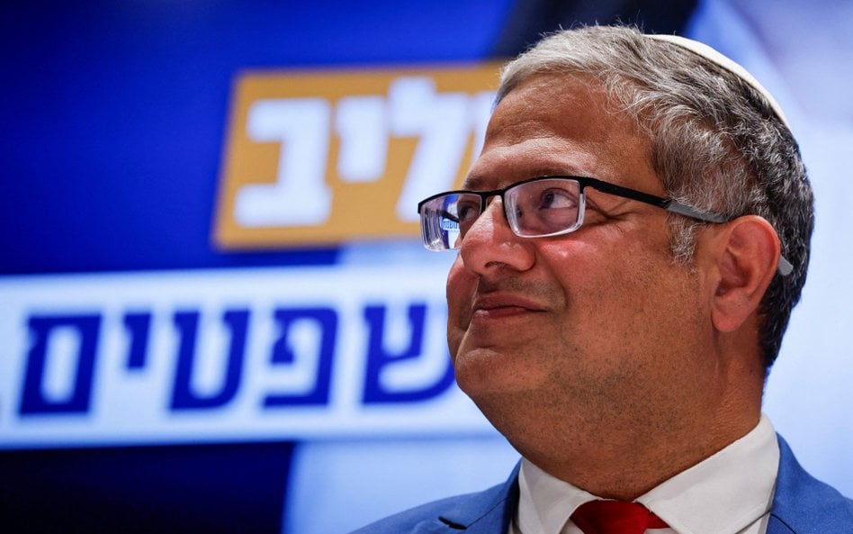 Izraelski minister bezpieczeństwa narodowego Itamar Ben Gwir