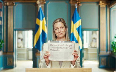 Prezeska Visit Sweden wystąpiła w spocie reklamowym osobiście
