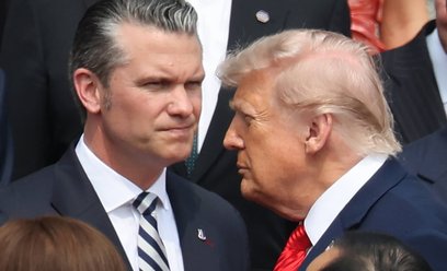 Pete Hegseth i Donald Trump