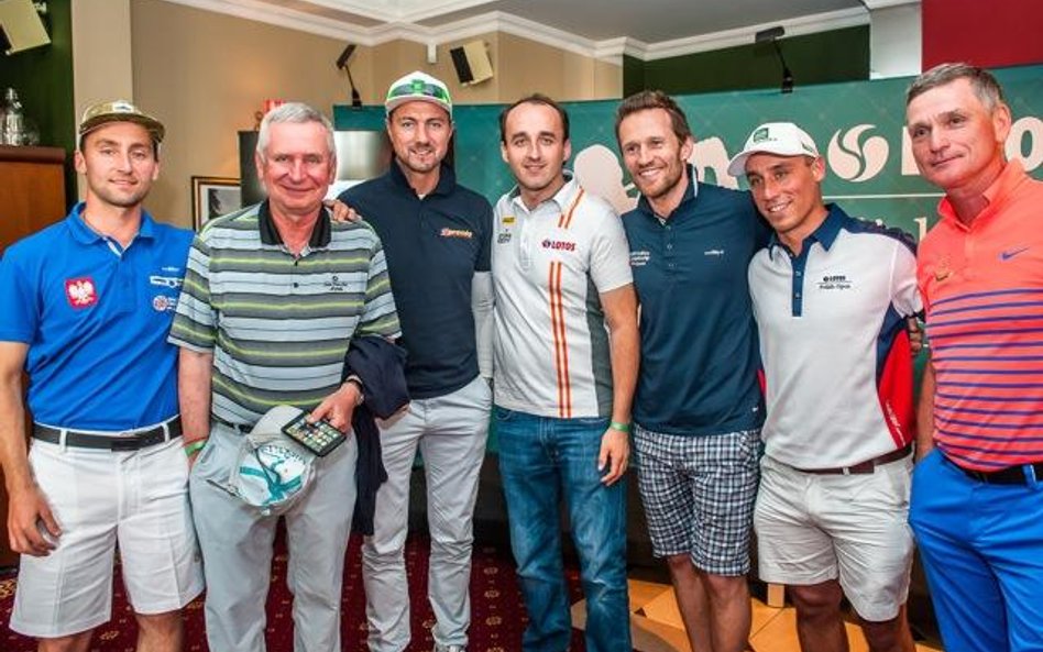 Robert Kubica dał napęd golfistom