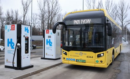 Autobus wodorowy w Katowicach