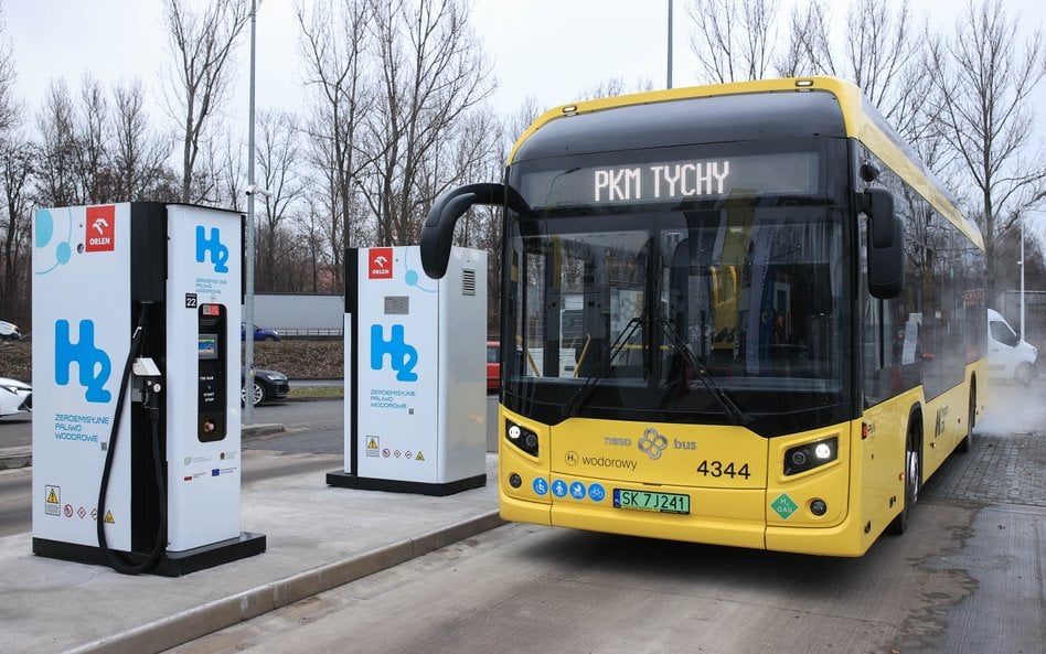 Autobus wodorowy w Katowicach