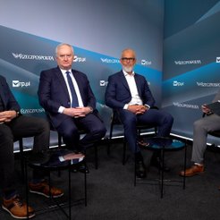 – oceniają ich prezesi (od lewej): Grzegorz Kinelski z Enei, Dariusz Marzec  z Polskiej Grupy Energe