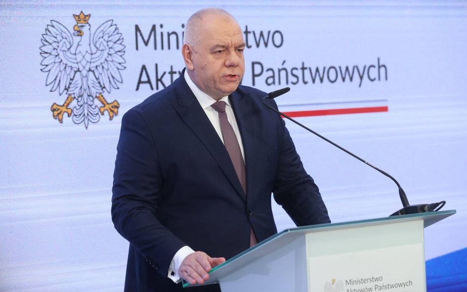 Wicepremier, minister aktywów państwowych Jacek Sasin