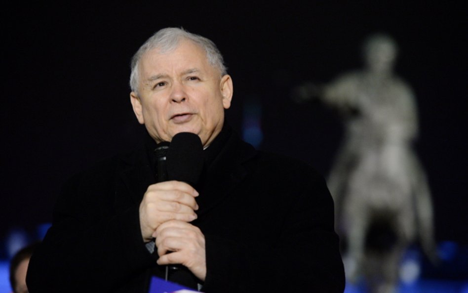 Prezes PiS Jarosław Kaczyński