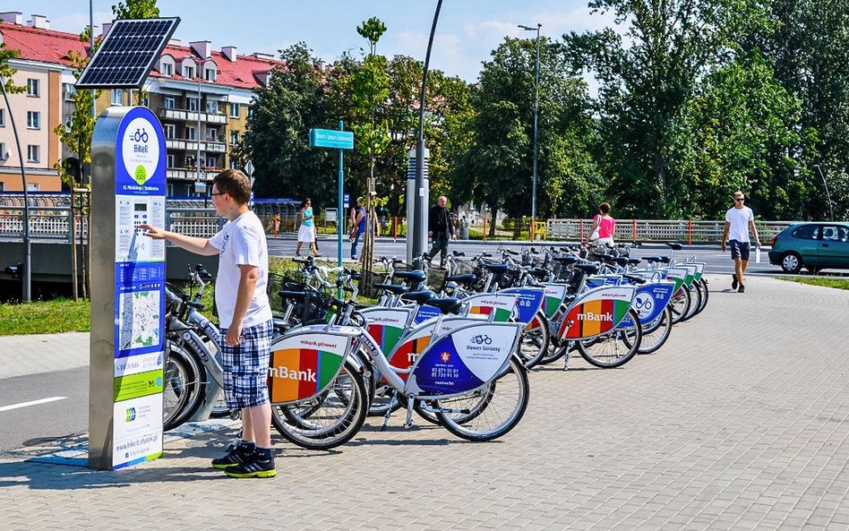 Przez trzy lata białostockie rowery miejskie wypożyczono blisko 1,3 mln razy.