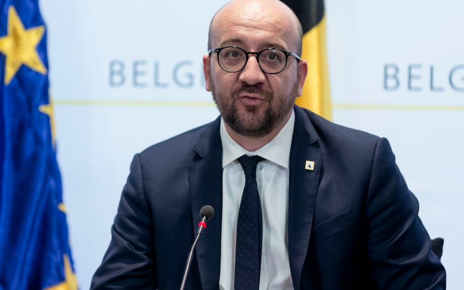 Premier Belgii Charles Michel