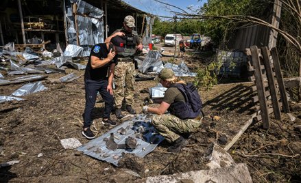 Skutki rosyjskiego ostrzału