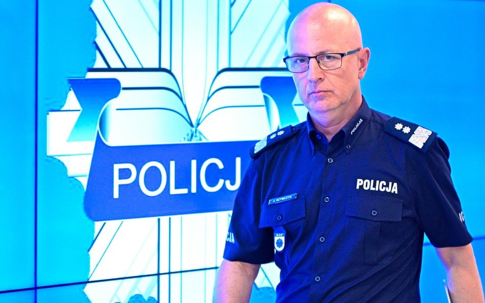 Były komendant główny policji gen. insp. Jarosław Szymczyk
