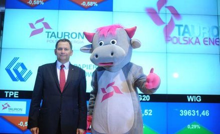 Dariusz Lubera, prezes Tauronu