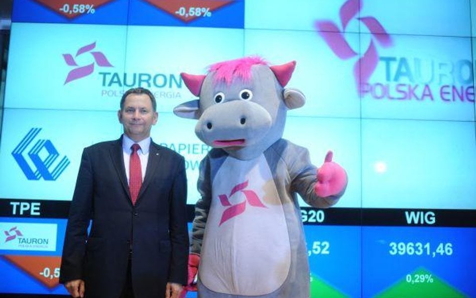 Dariusz Lubera, prezes Tauronu