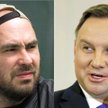 Jakub Żulczyk i Andrzej Duda