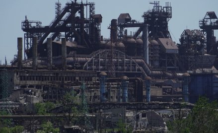 Zakłady Azowstal w Mariupolu