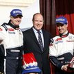 Bryan Bouffier i Xavier Panseri z księciem Monako Albertem