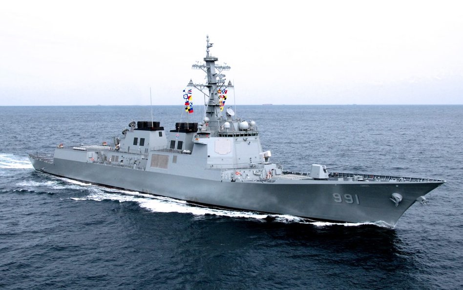 Niszczyciel rakietowy Sejong the Great (DDG-991). Fot./Marynarka Wojenna Republiki Korei.