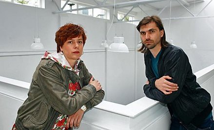Marta Kołakowska i Michał Woliński w Soho Factory