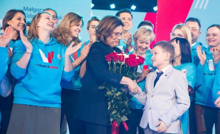 Małgorzata Kidawa-Błońska podkreślała, że najważniejsze są sprawy klimatu i walka z dezinformacją