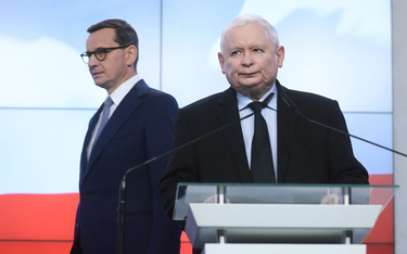 Jarosław Kaczyński i Mateusz Morawiecki chcą pokazać, że robią wszystko, by odblokować środki z KPO