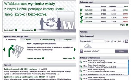 Wymiana walutowa:?trudny biznes