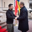 Wołodymyr Zełenski i Donald Tusk