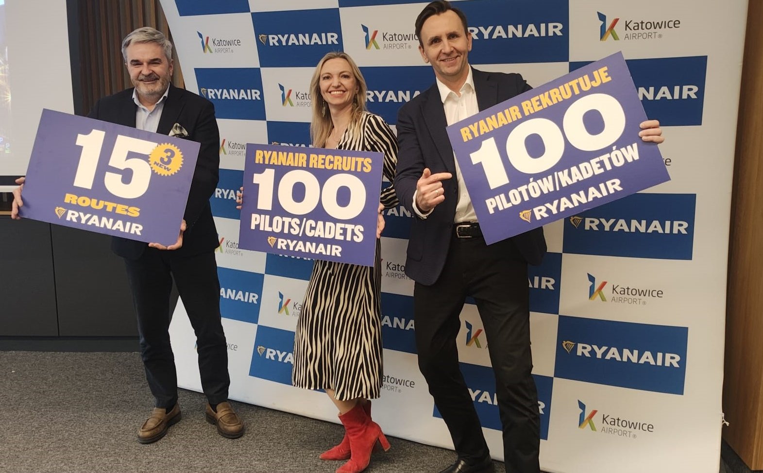 Trzy nowości w zimowym rozkładzie lotów Ryanaira z Katowic