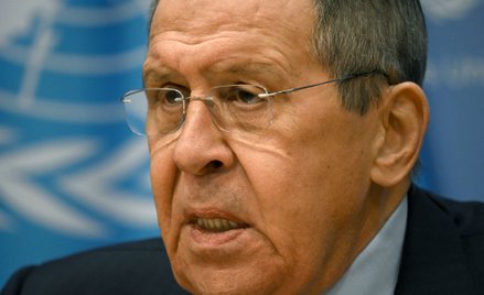 Siergiej Ławrow, szef MSZ Rosji